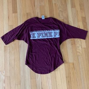 VS Pink 3/4 Sleeve